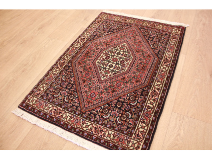 Persian carpet Bidjar with silk 104x71 cm