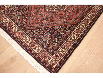 Perserteppich Bidjar Hochflor Teppich mit Seide 104x71 cm