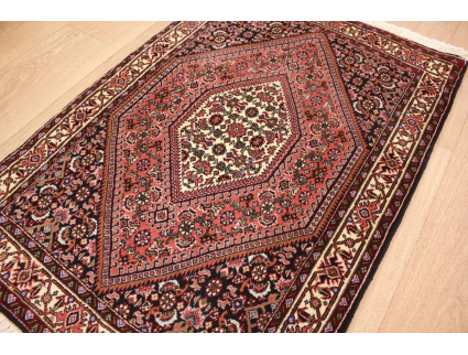 Persian carpet Bidjar with silk 104x71 cm