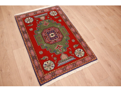 Persian carpet Ghom virgin wool 124x83 cm