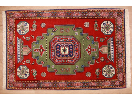 Persian carpet Ghom virgin wool 124x83 cm