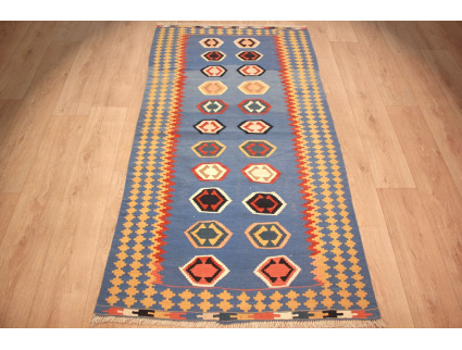 Orientteppich Kelim wollteppich 195x102 cm Kilim