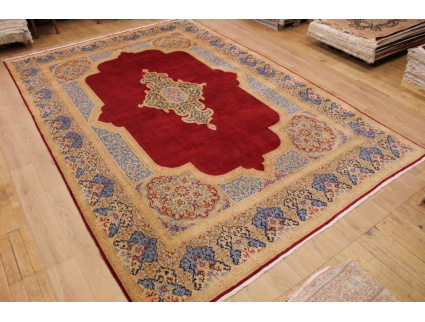 Red Persian carpet Kerman Special Size 447x309 cm