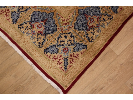 Red Persian carpet Kerman Special Size 447x309 cm