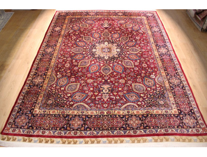 Old Persian carpet Mashad 390x293 cm Sheikh Safi Design