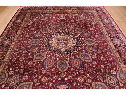 Old Persian carpet Mashad 390x293 cm Sheikh Safi Design