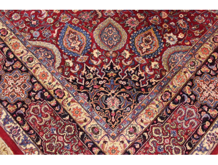 Old Persian carpet Mashad 390x293 cm Sheikh Safi Design