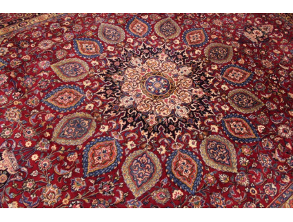 Old Persian carpet Mashad 390x293 cm Sheikh Safi Design