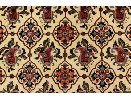 Persian carpet Bidjar pure wool 208x140 cm Beige