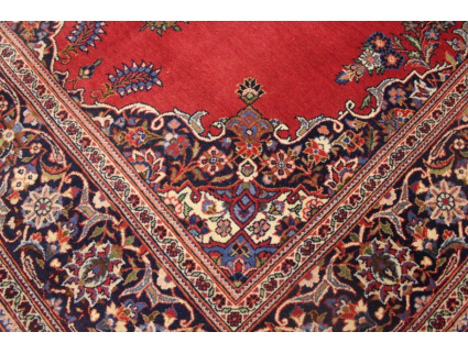 Semiantic Persian carpet Kashan 210x140 cm Red