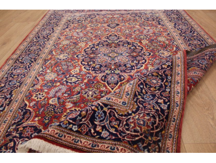 Semiantic Persian carpet Kashan 215x134 cm Red