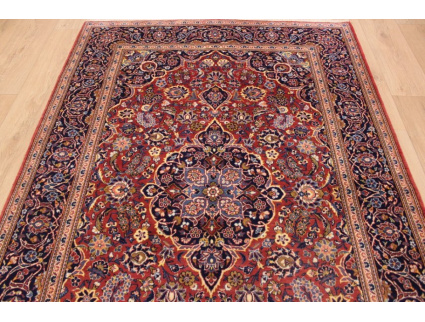 Semiantic Persian carpet Kashan 215x134 cm Red