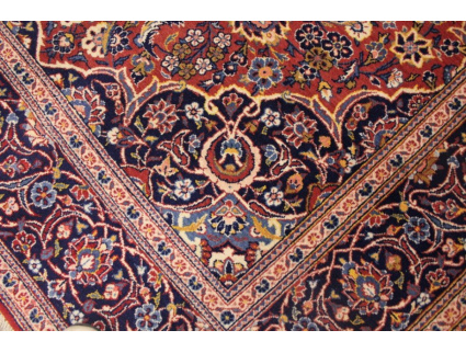 Semiantic Persian carpet Kashan 215x134 cm Red