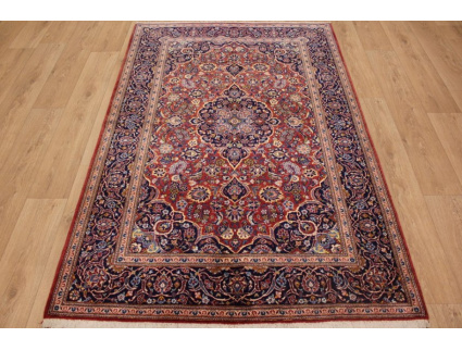 Semiantic Persian carpet Kashan 215x134 cm Red