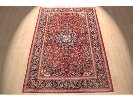 Semiantic Persian carpet Kashan 205x136cm Red