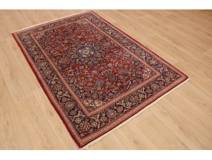 Semiantic Persian carpet Kashan 205x136cm Red