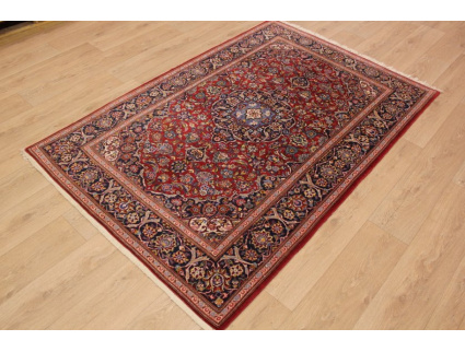 Semiantic Persian carpet Kashan 205x136cm Red