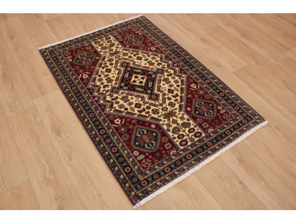 Persian carpet Ghashghai pure wool 151x104 cm