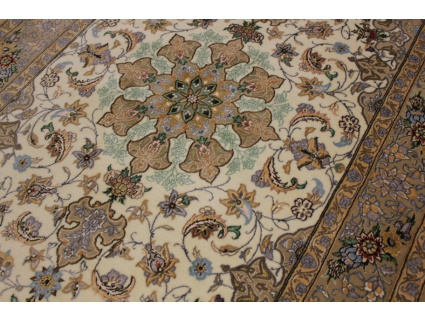 Persian carpet "Isfahan" with silk 174x115 cm