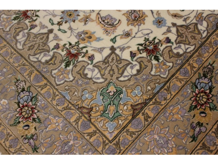 Persian carpet "Isfahan" with silk 174x115 cm