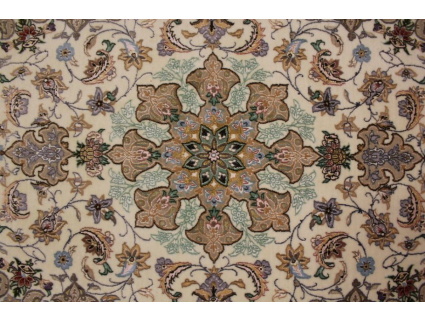 Persian carpet "Isfahan" with silk 174x115 cm