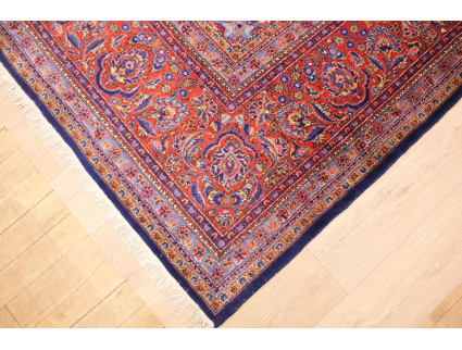 Hand-knotted Persian carpet "Kashan" virgin wool 454x308 cm