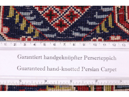 Perserteppich Kaschan Orientteppich 208x136 cm Blau